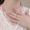 Bow Pendant Necklace Choker Women Elegant Minimalist Jewelry