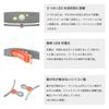 Japanese KNOG Quokka 80 USB Silicone Band Cool Gray [Official Product] Headlamp, Lumens, Waterproof, Rechargeable, Lightweight, Skin-Friendly