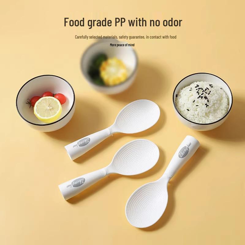 Non-Stick High Temperature Resistant Rice Spoon - Food-Grade Standable Spatula for Serving Rice