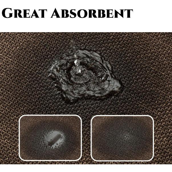 Non-Slip Corner Shower Mats,Semi-Circular Bath Mat, Curved Bath Rug, Washable Absorbent Camper Bathroom Rug, Corner Bath Mat Carpet for Circular