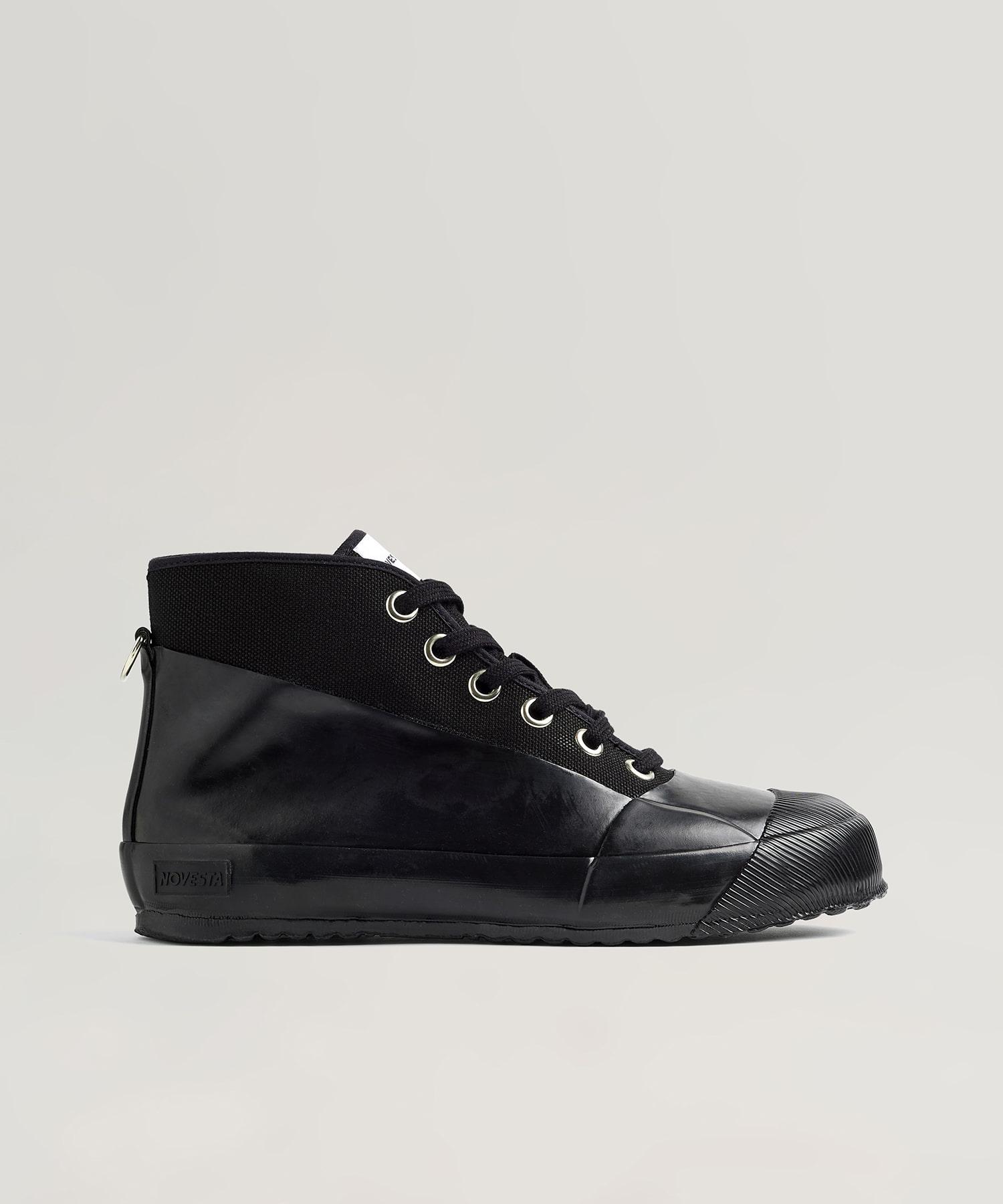 Novesta Gumijas Čības Pilnīgi Melnas Black/44