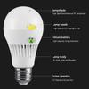7/9/12W Tragbare Scheinwerfer Wiederaufladbare E27 LED-Lampen Die Intelligente Notfalllampe Automatisch Helle Wasserlicht-Lampen für Räume