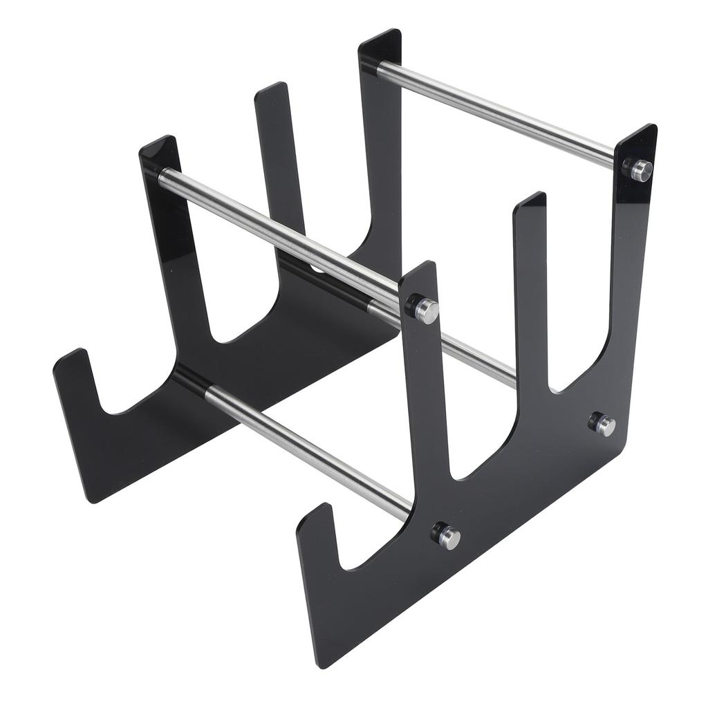 Keyboard Display Stand 3 Tier Acrylic Desk Keyboard Storage Holder for Mechanical Gaming Keyboard