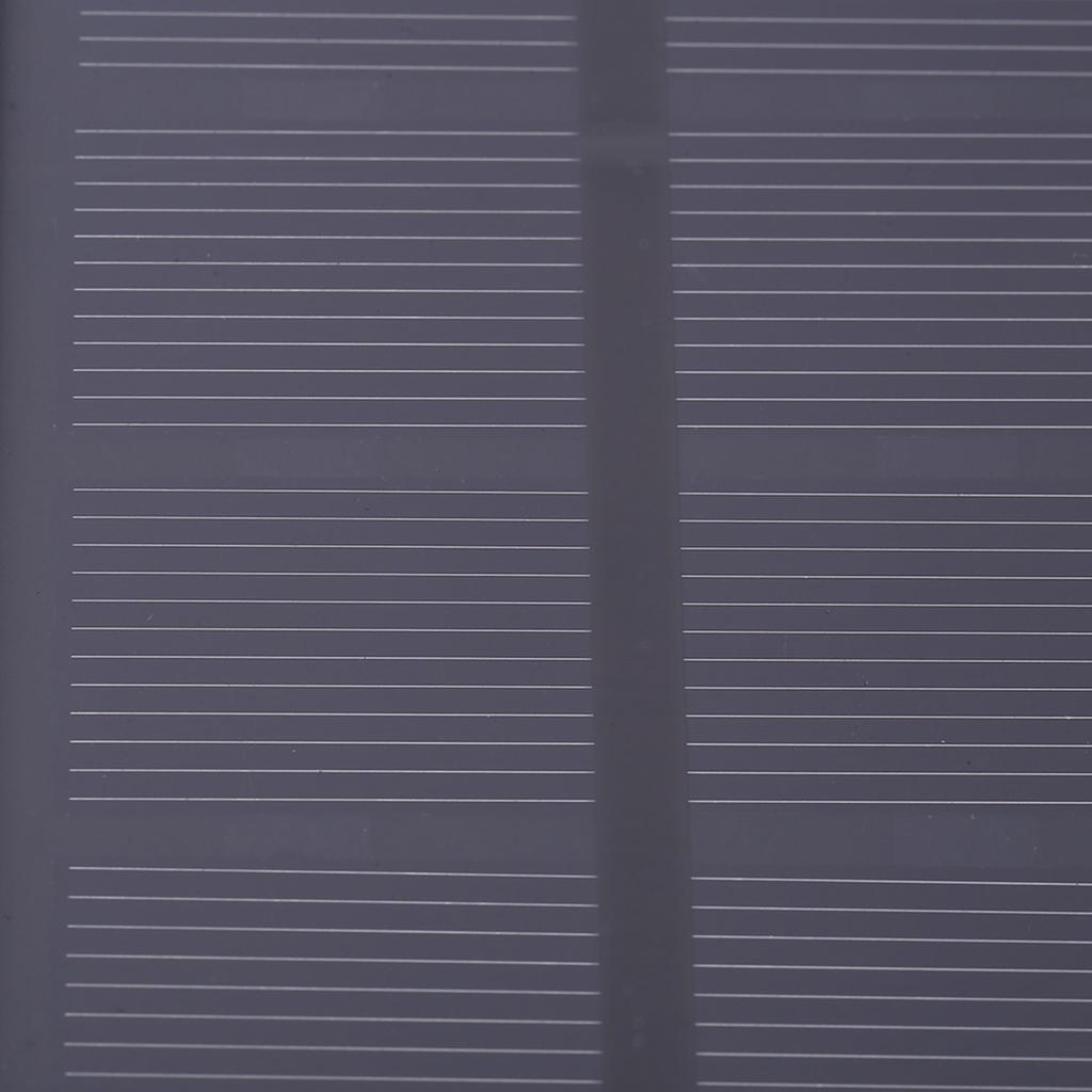 DC Output 3W 6V Monocrystalline Silicon Solar Panel Module Battery Lamp Charger Power Supply