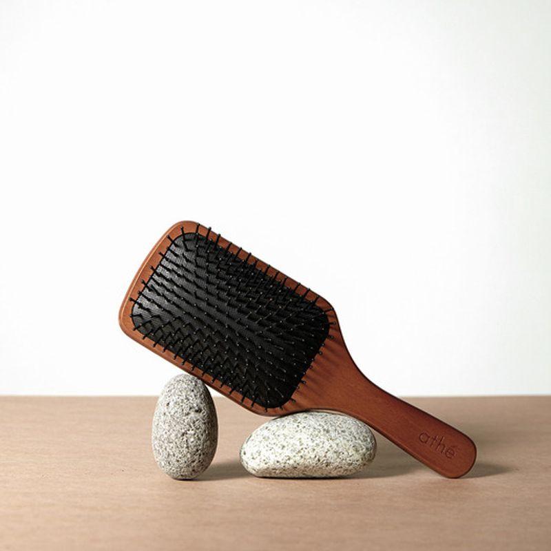 athe beauty authentic wooden scalp brush