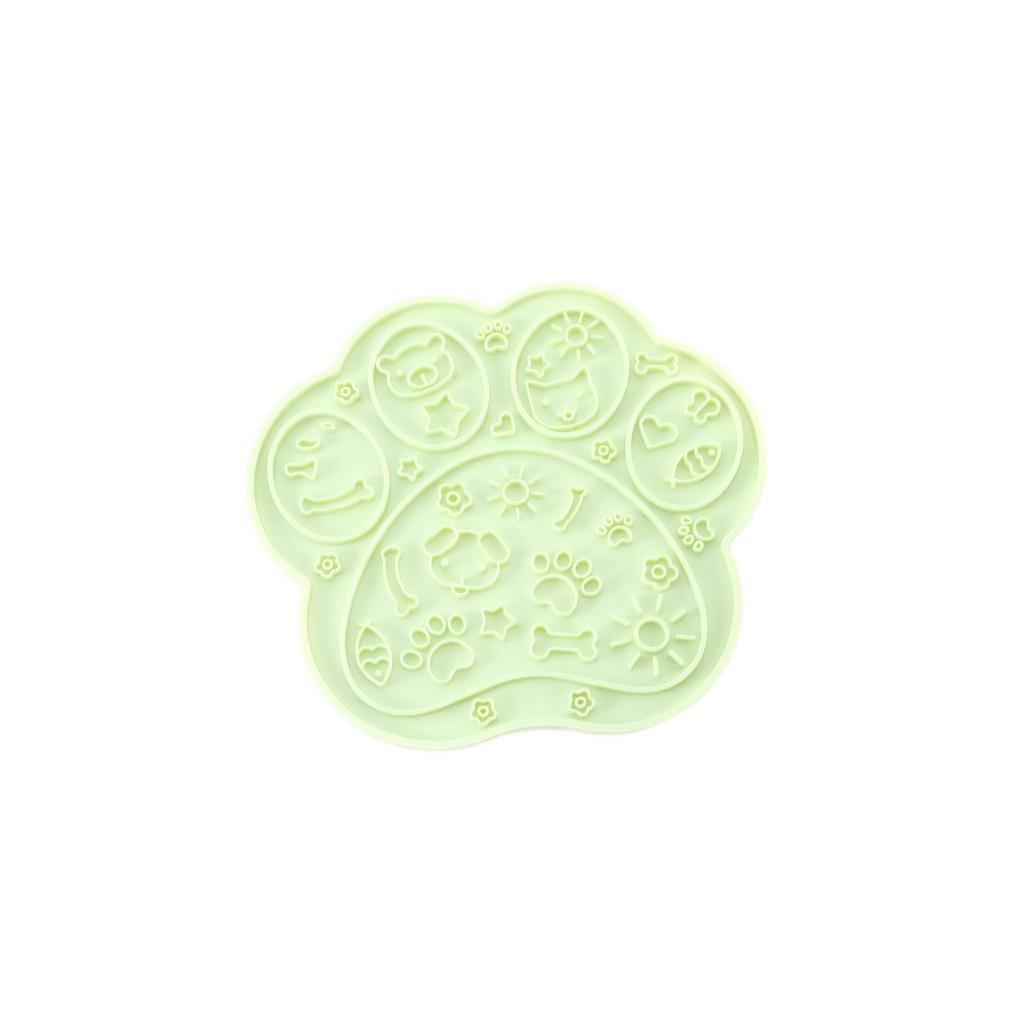 Pet Slow Feeder with Suction Cups, Silicone Lick Pad for Dogs and Cats to Gulping and Spills