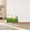 Self-Adhesive Wall Stickers Green Grass Wall Corner Stickers Flowers Butterflies Baseboard Skirting Line