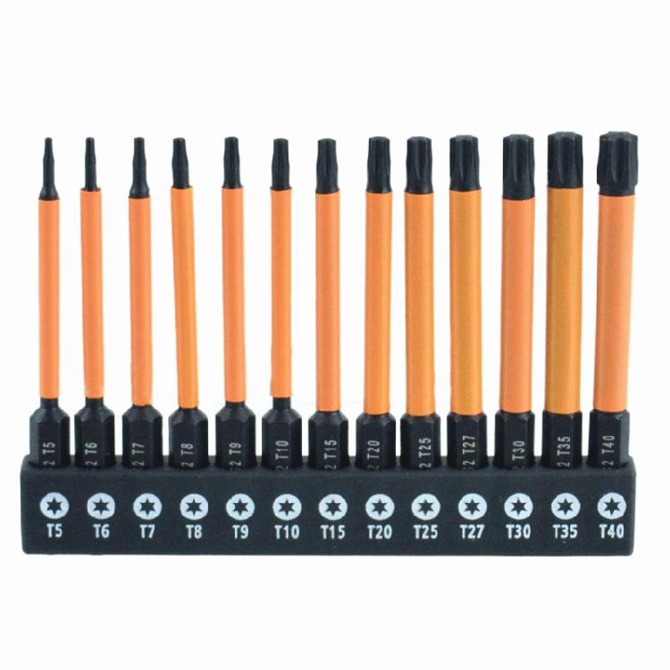 13Pcs Hex Allen Wrenches Drill Bit Set Allen Screwdriver Bit Hex Key Screwdriver Bit Set 1/4inch Maintenance Tool