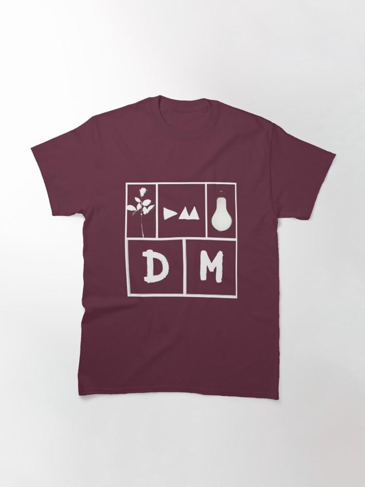 Depeche Mode Minimal Symbol Art – Abstract Monochrome Design Classic T-Shirt
