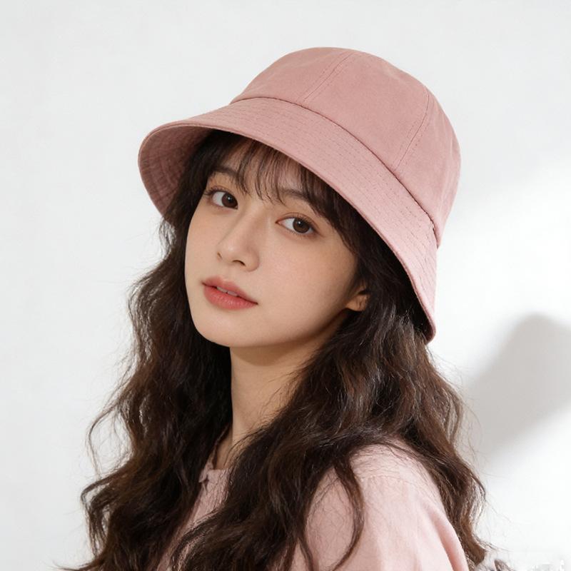 

Versatile bucket hat portable foldable sun hat fashionable washbasin hat men M（56-58cm）
