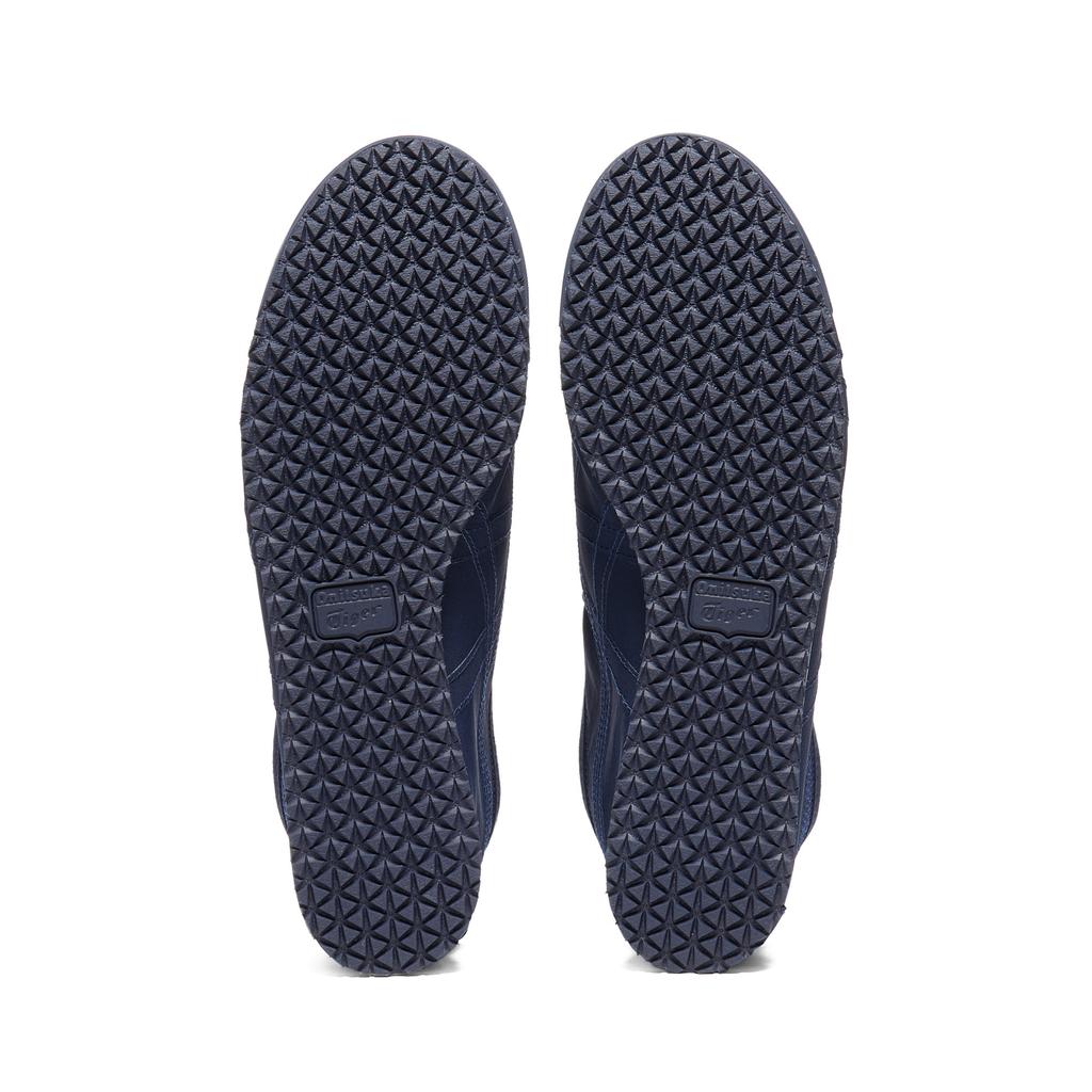 Onitsuka Tiger Mexico 66 Slip-On Fabric Trendy Classic Comfortable Low-Top Casual Shoes Unisex sneaker Dark-Blue 1183B603-404