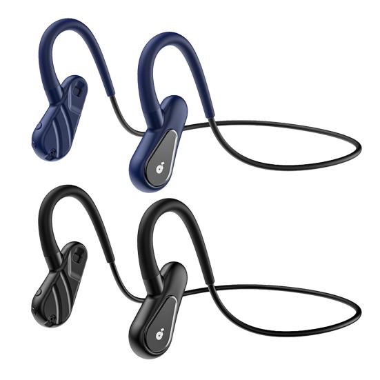 A01 Bluetooth-compatible Earphone Ear Hook Bone Conduction Built-in 16G Memory Wireless Sports Headphone for Mobile Phone