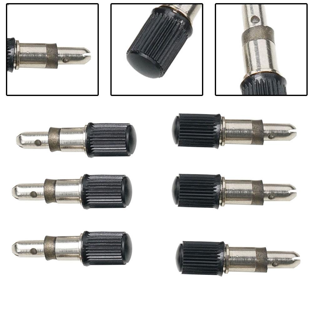 4/6PCS Quality-Flash Valve DV Bicycle Valve With Dust Cap Valve Core