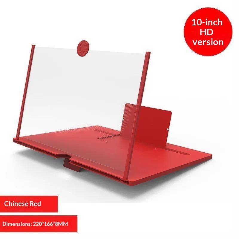 Foldable Phone Screen Magnifier 3X 4X Hd Magnification Eye Protection For Movies Videos Home Travel Use