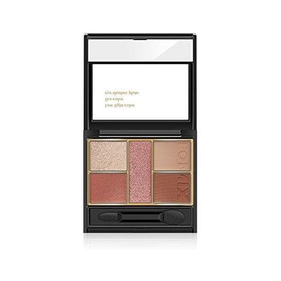 FOMIX Eyeshadow Palette Orange Glitter Matte with Brush Popular Eye Makeup 03#Air Dry Cranberry