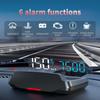HD 3D Projection Obd2 Car Display C7B HUD Head Up Display Gps Digital Speed Meter On-board Computer Screen with Alarm Reminder