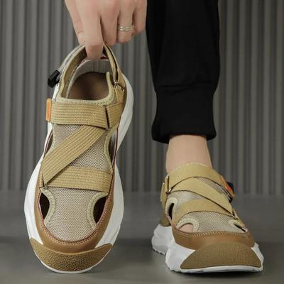Fashion Sandals Men Original Shoes Man Summer Sandal EVA Breathable Casual For Designer Luxury Husband Sandles Flip Flops Slippers Men S