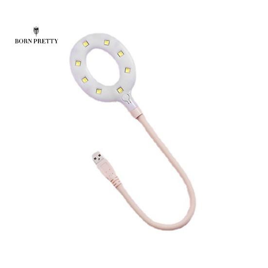 

Хорошая сушилка для ногтей, украшения для ногтей, компактный размер, портативный гель для лечения ногтей розовый