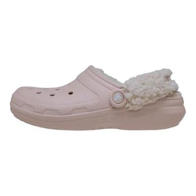 Klassische Lammfell-Mode Bequeme Clogs Unisex-Schuhwerk Quarz-Rosa 211396-6UR