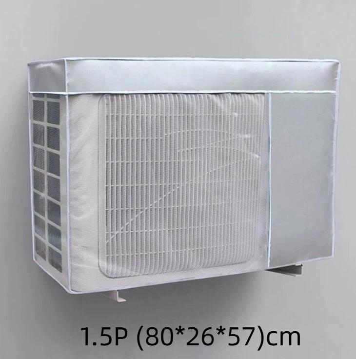1Pcs Outdoor Air Conditioner Outdoor Unit Dust Cover Protective Cover Waterproof Sun Protection