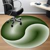1pc Yin-Yang Symbol Chair Carpet for Office Non-Slip, Machine Washable Rug for Office, Room - Holiday Decor, Machine Made yy251016085