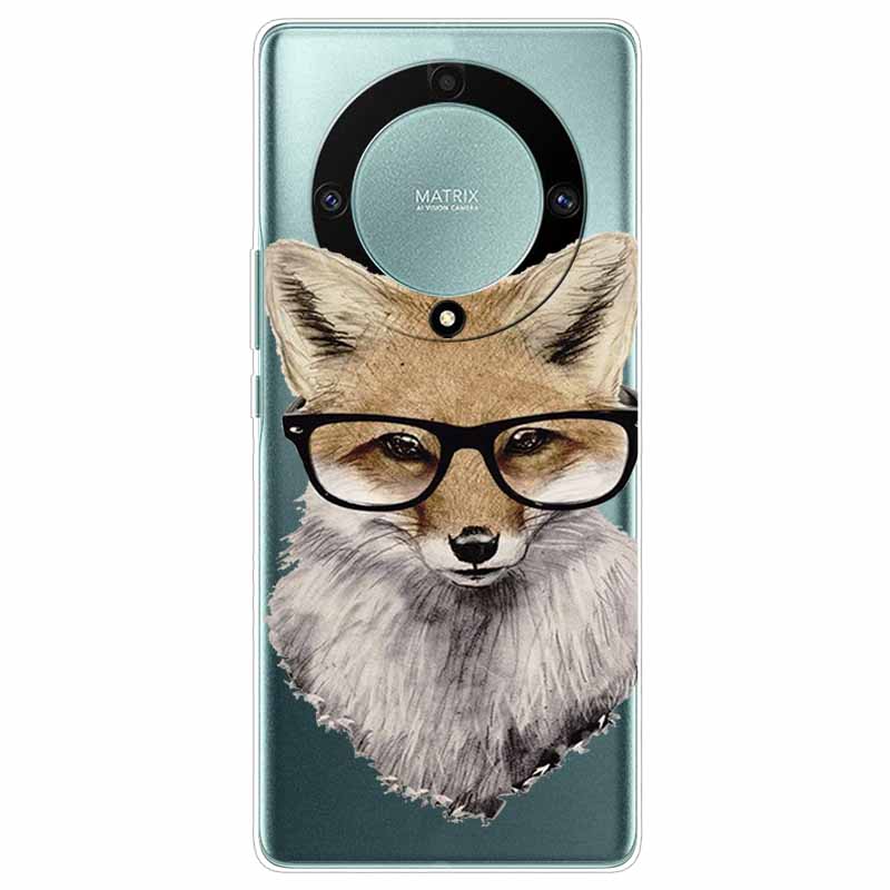 Custodia per Honor Magic6 Lite 5G Trasparente TPU Silicone Funda Capa per Honor Magic 6 Lite Coperture Morbide Magic6Lite Trasparenti Coques borsa