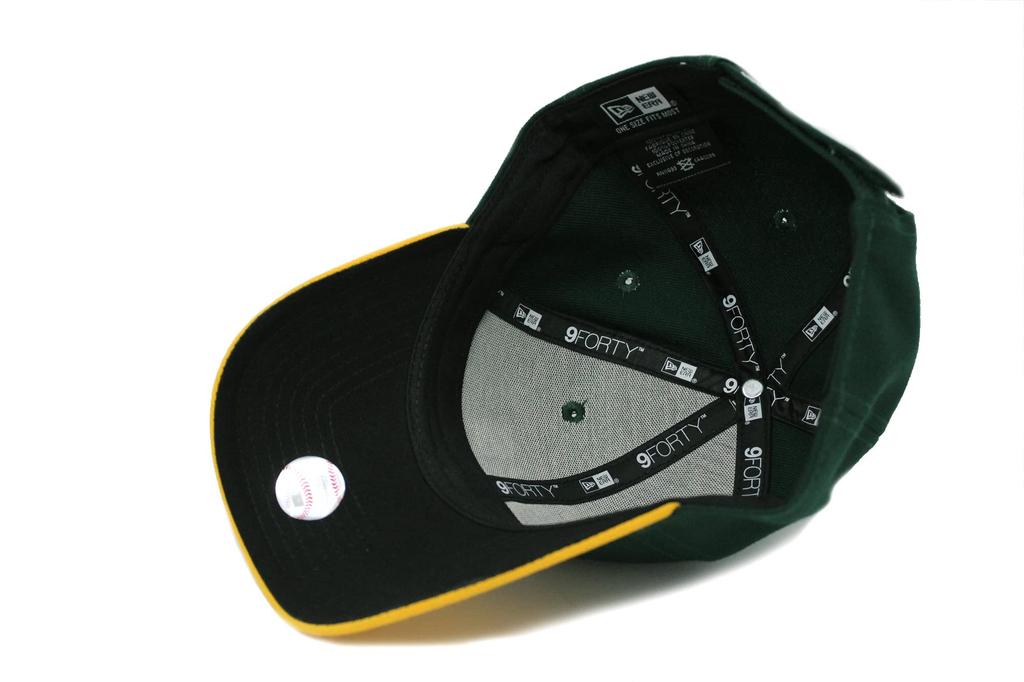 New Era Men's MLB Adjustable Cap, 9FORTY, American League (Athletics 2)