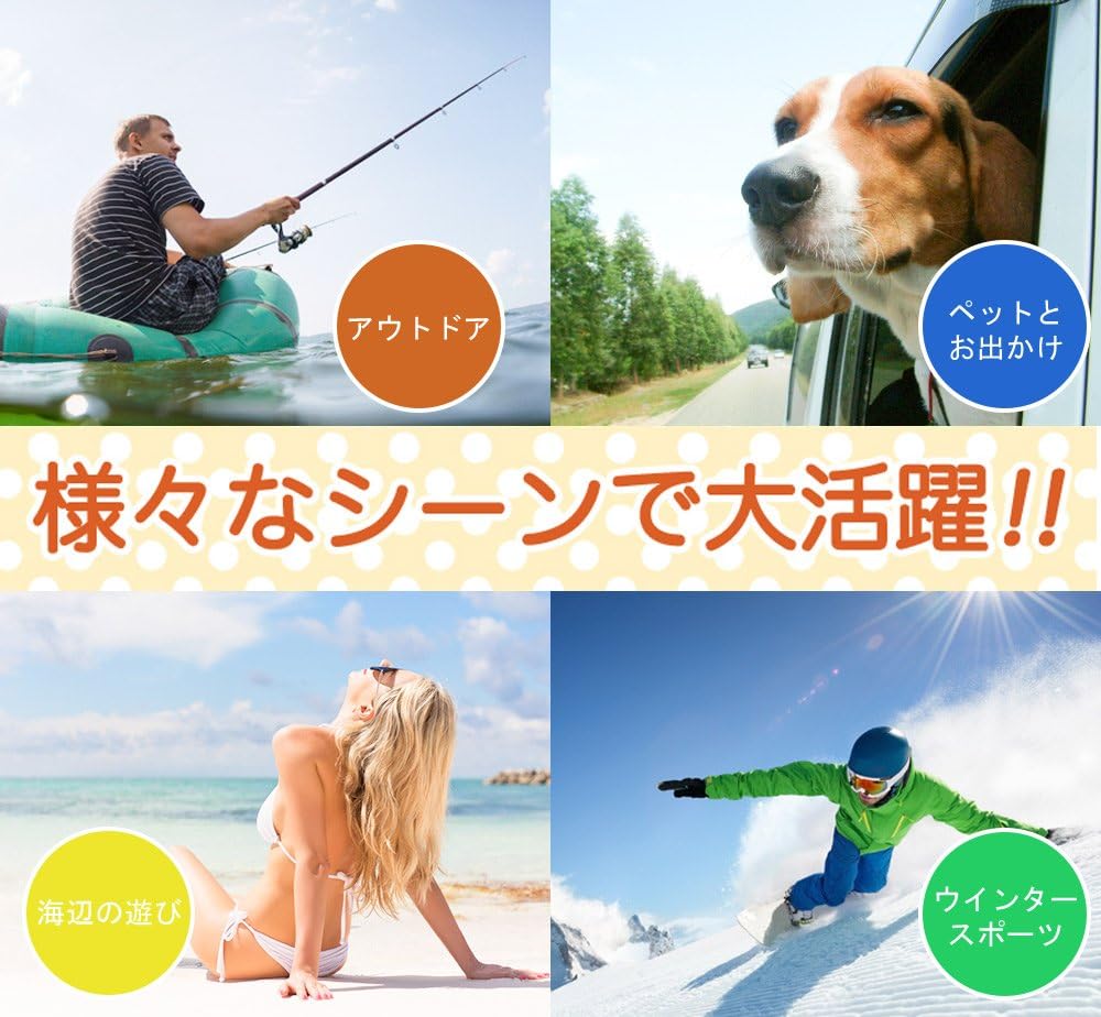 TanYoo Car Seat Front Seat Covers for Light and Standard SBR Seat Set Covers, Waterproof, Cars, Non-Slip, Bonded, Protection, Gray, 2-Piece