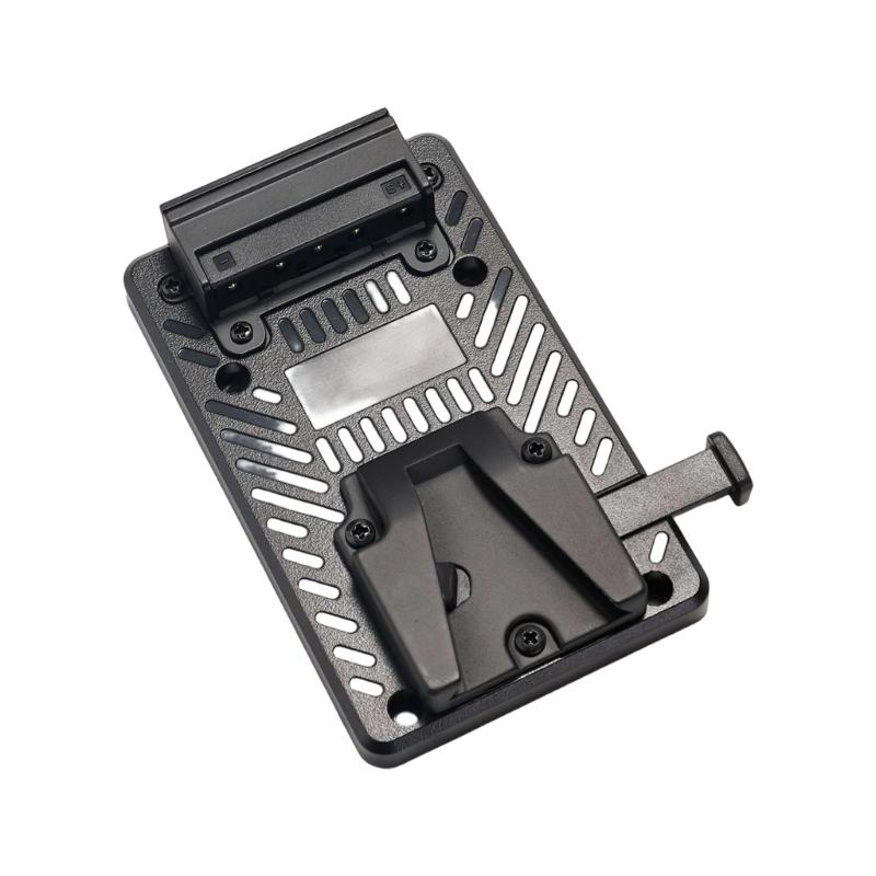 Universal V Lock Mount Plate For Camera LED Lights Quick Release Bracket for Various Photography Equipment Aluminum