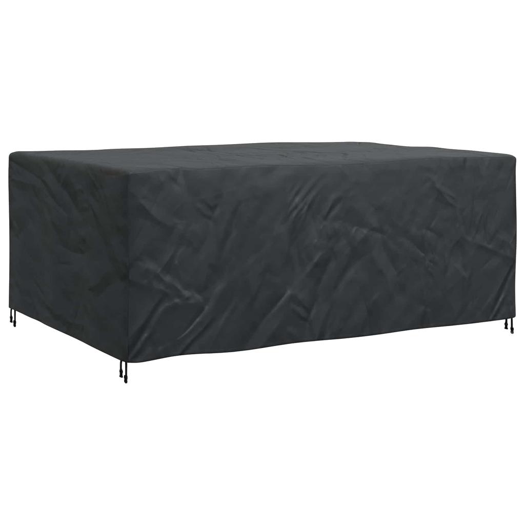 Solid Colored Furniture Cover Black 270 x 180 x 90 cm 210D