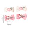 2Pcs/Set New Cute Bows Baby Hair Clips Candy Color Girls Princess Hairpins Barrettes Kids Hair Accessories