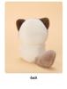 Cross-Border Palm-Sized Cute Plush Doll: Penguin, Rabbit, Tiger Desktop Companions