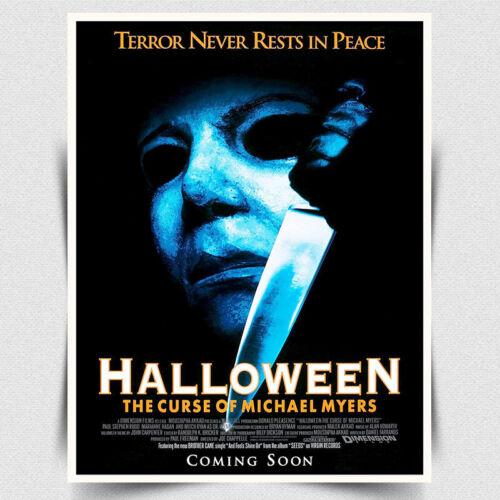 HALLOWEEN THE CURSE OF MICHAEL MYERS SIGN METAL WALL PLAQUE Movie Film posterAluminum 20x30cm(7.8x11.8inch)