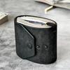 1 Pieza Cartera de Cuero PU / Envoltorio para Dinero Portafolio de Acceso Rápido Organizador Pinza Portabilletes Bolsillo para Guardar Cartera de Bolsillo