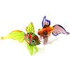 Colorful Murano Glass Tropical Fish Figurine Ornament European Style Cute Sea Animal Small Statue Home Desk Aquarium Decor Gifts