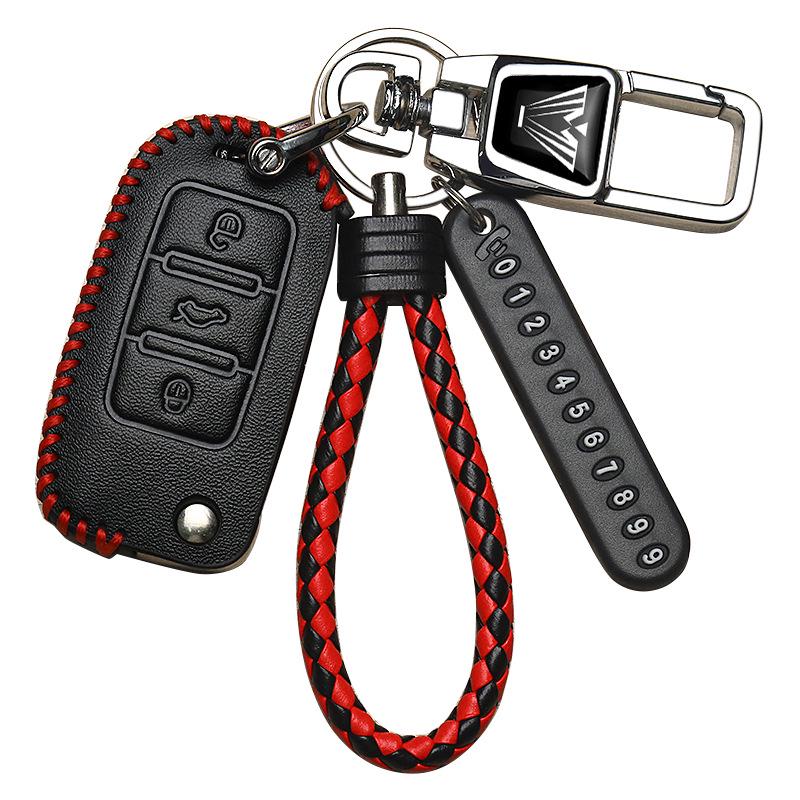 Husă Cheie Auto Pliabilă VVDI Generația a 3-a Tip Lamă KD Chery cu Geantă de Protecție de Rezervă