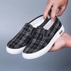 New casual shoes student shoes low-top versatile comfortable breathable canvas shoes one-pedal lazy shoes women's shoes