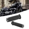Motorcycle Handlebar Grips, Bike Handlebar Grips, 1.0 Inches (25 Mm), 2 Pcs/Set, Aluminum Alloy