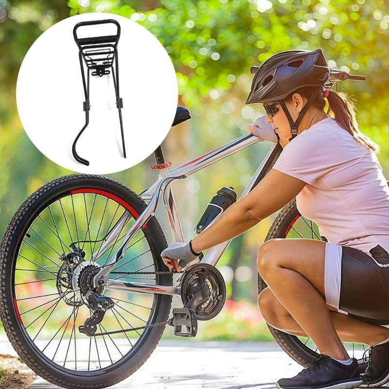 Quick Assembly Cycle Rear Rack No equipment Required Works With Various Bike Models