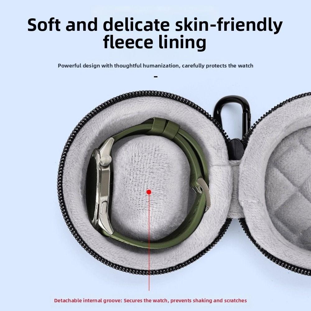 Zipper Watch Travel Case Hard EVA Headset Pouch Box New Earphone Storage Bag  Travel