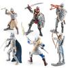 Simulated Western Mythical Knight Model Griffon Knight Spear Bow Ornament Dragon