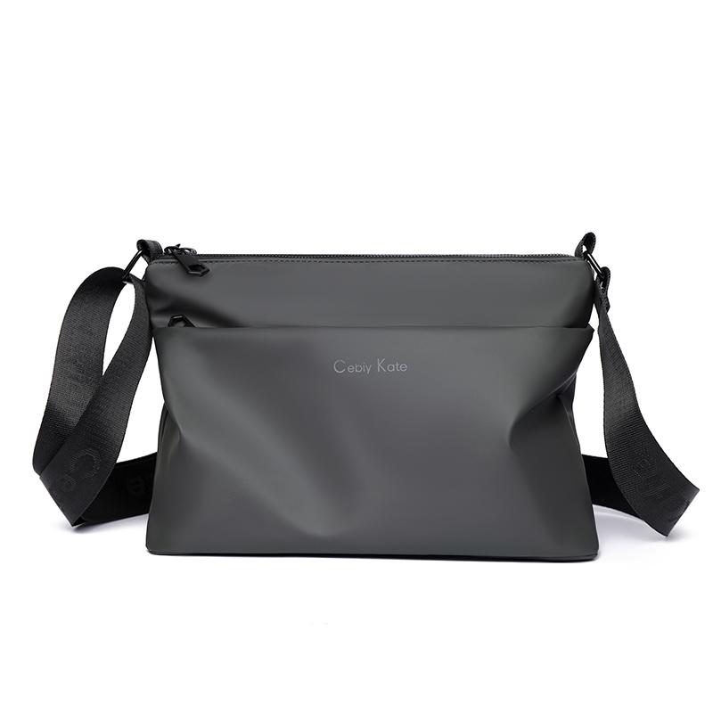 Borsa a Spalla da Uomo Multi-Scomparto Grande Capacità Borsa a Tracolla