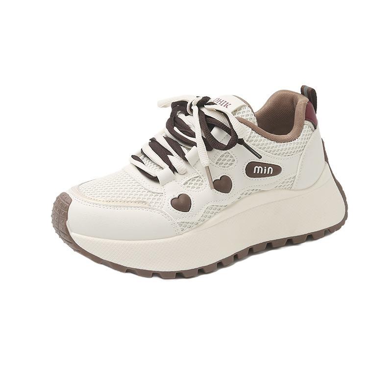 Versatile little white shoes women's shoes new spring thin breathable board shoes flat casual sports shoes