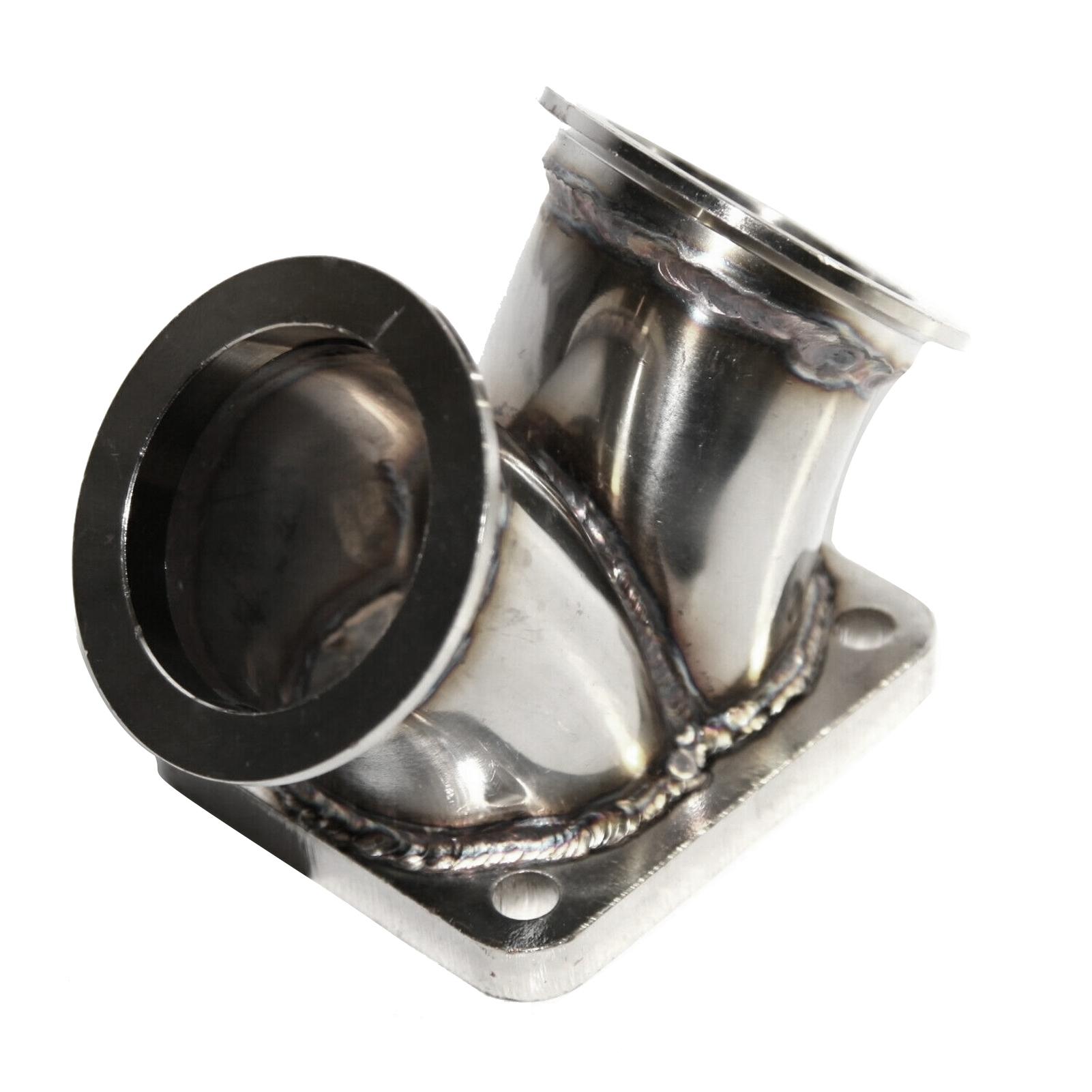 

Адаптер выхлопной трубы из нержавеющей стали T4 Фланец к 2,5-дюймовому соединителю для большинства турбокомпрессоров V6 V8 T4