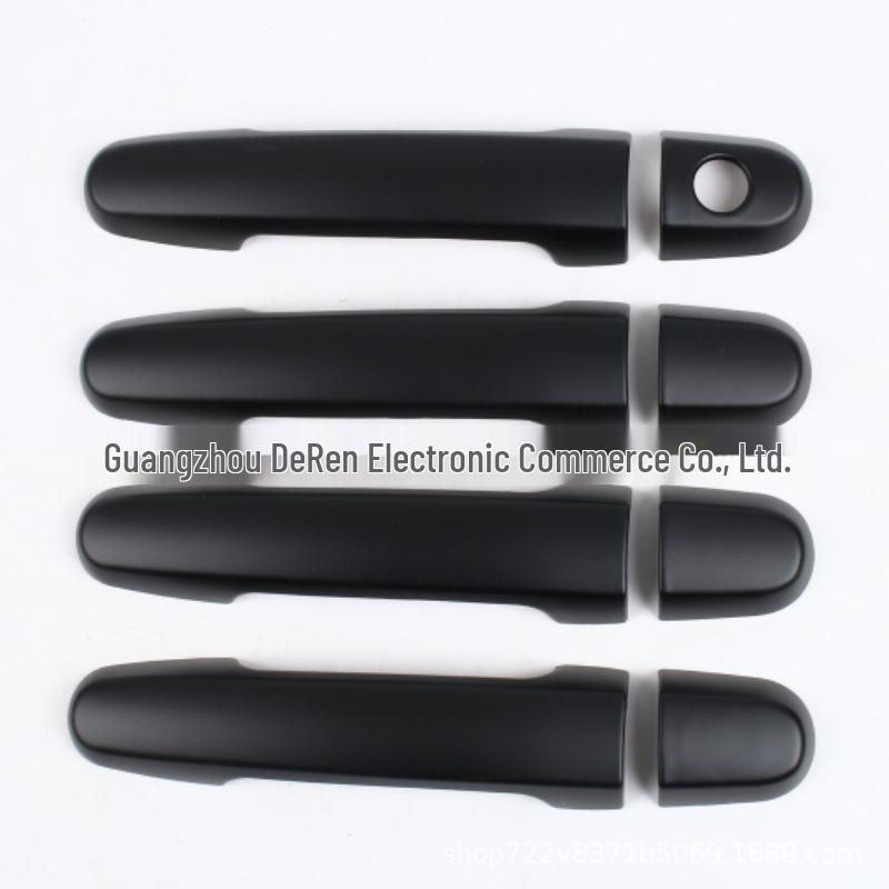 Matte Black Door Handle Covers for 08-14 Toyota Fortuner