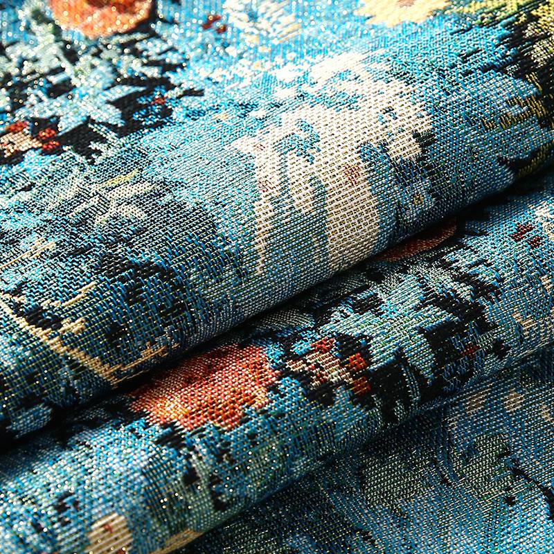 Home Couch Cover Luxury Jacquard Sofa Seat Cover Suitable For All Seasons European Style Anti-Slip Armchairs Cover Slipcover