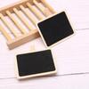 10Pcs Mini Wooden Blackboard Clip Message Note Board Home Store Decoration