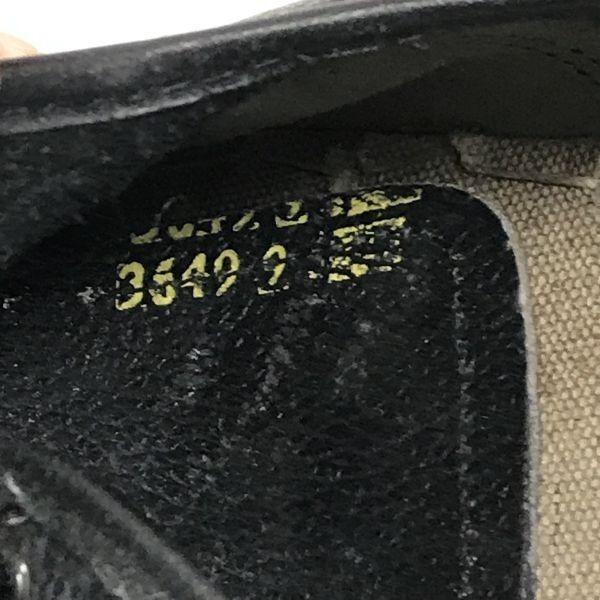 Vintage/JENKIN/Steel Toe Leather European Service Shoes Plain Toe/9/27.5/Black/BLACK/Safety/Business Dress Shoes