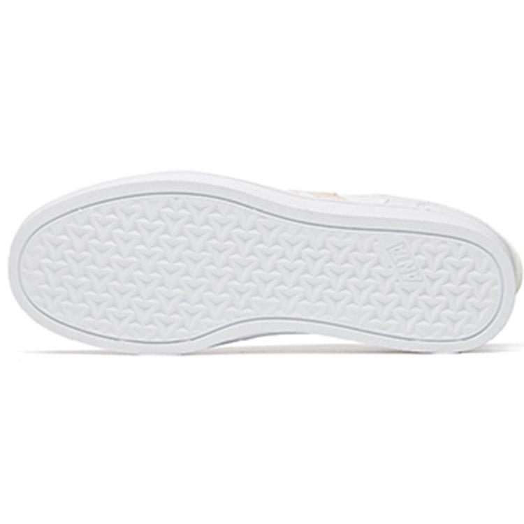 Anta Comfortable Lightweight Durable Low-Top Skate Shoes Women Sneakers White Pink 922118009-1