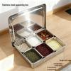 DeRuiEn Stainless Steel Condiment Box